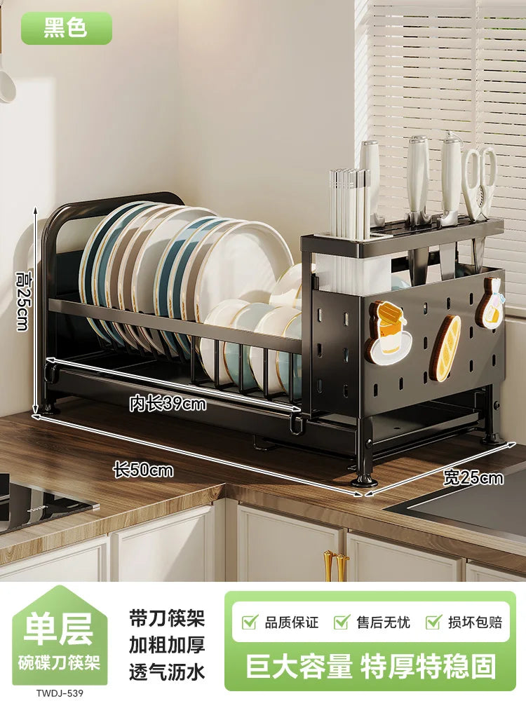 Kitchen Dish Cutlery Organizer