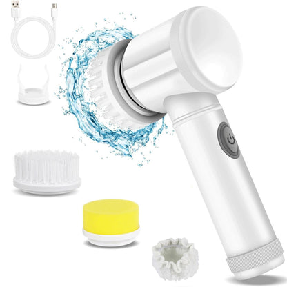 Dishwasher and pot cleaner with non-stick coating brush