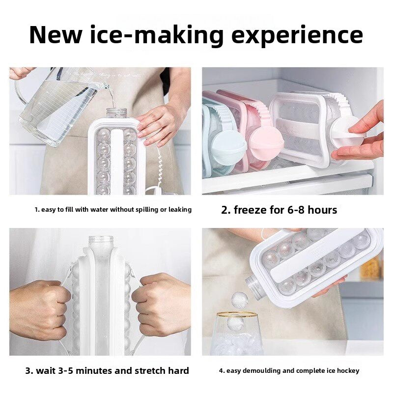 Silicone Ice Cube Mold with Easy Release