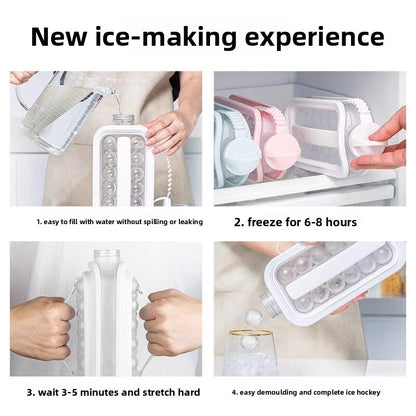 Silicone Ice Cube Mold with Easy Release