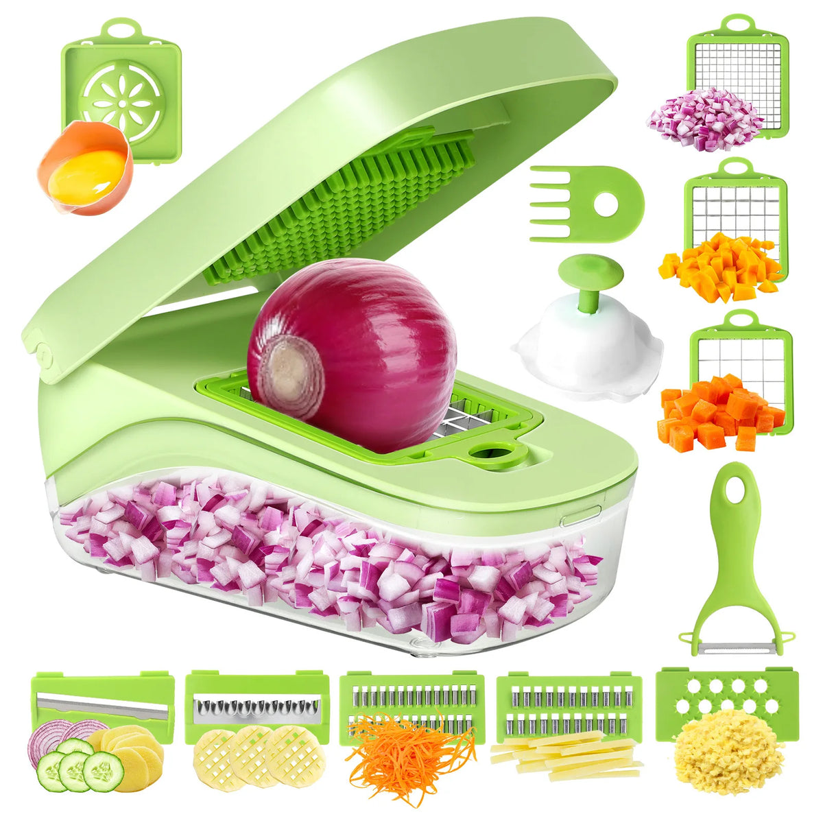 7/17 in 1 Multifunctional Vegetable Chopper