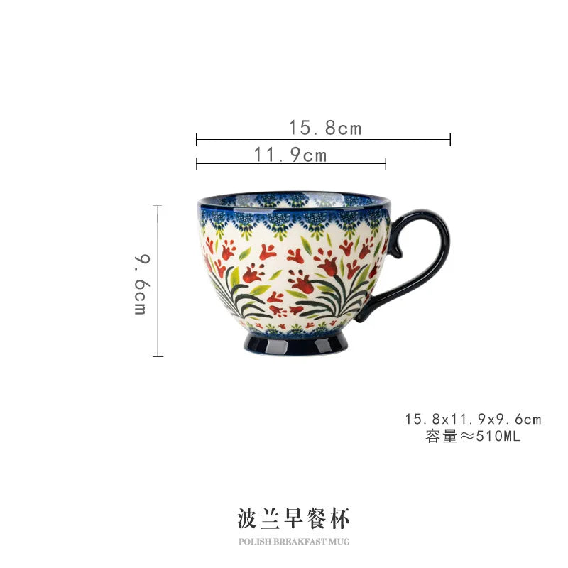Hand-painted Mugs Creative Drinkware