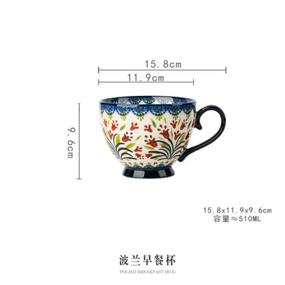 Hand-painted Mugs Creative Drinkware