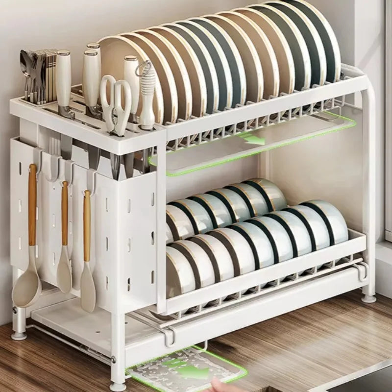 Kitchen Dish Cutlery Organizer