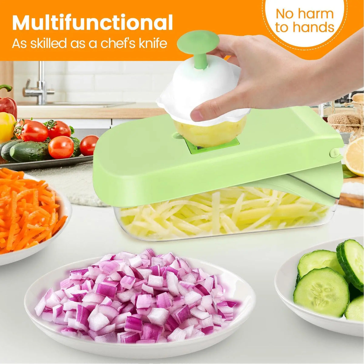 7/17 in 1 Multifunctional Vegetable Chopper