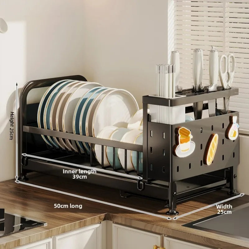 Kitchen Dish Cutlery Organizer