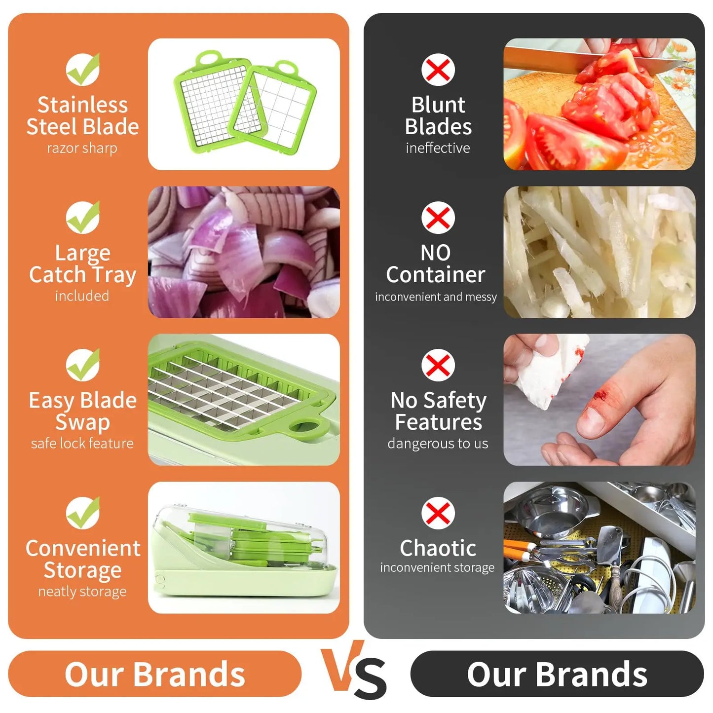 7/17 in 1 Multifunctional Vegetable Chopper