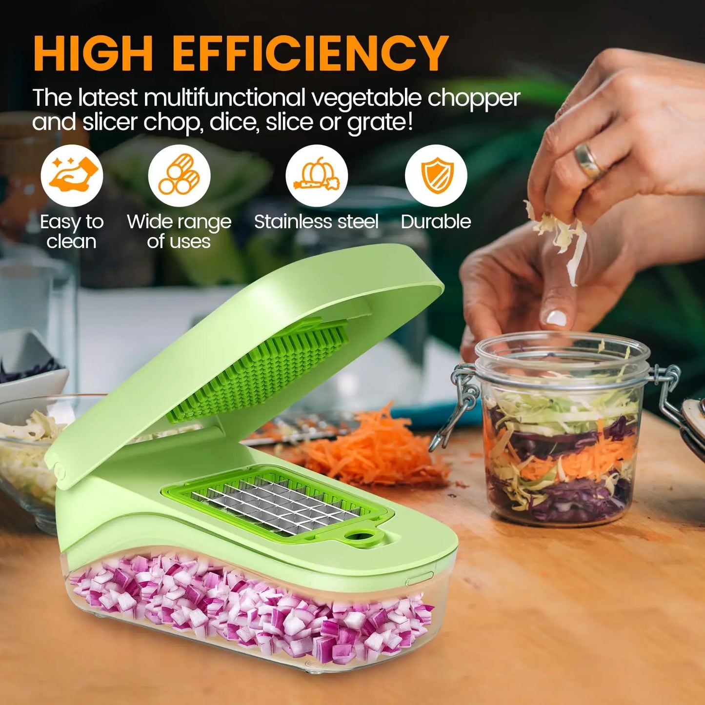7/17 in 1 Multifunctional Vegetable Chopper