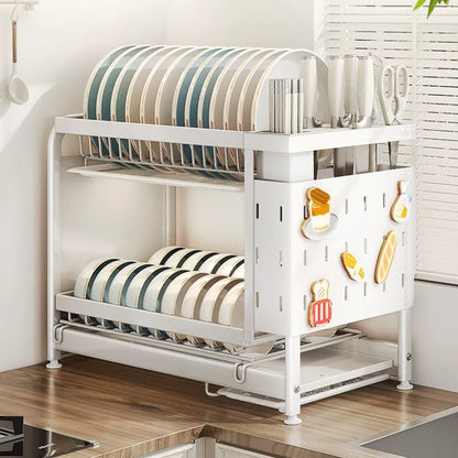Kitchen Dish Cutlery Organizer