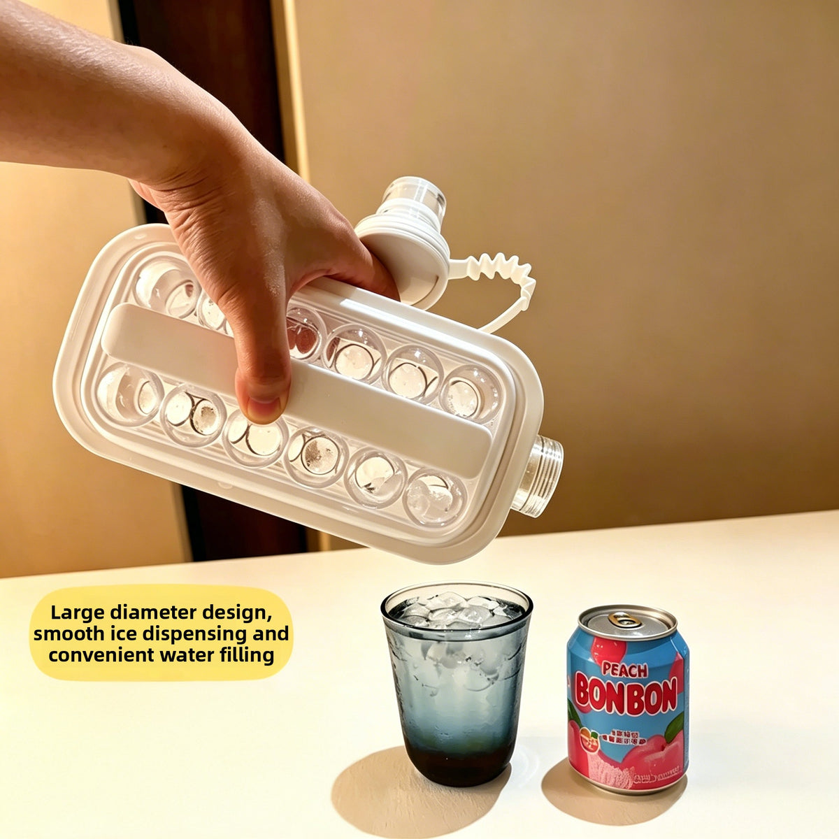 Silicone Ice Cube Mold with Easy Release