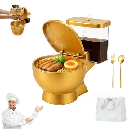 Toilet Shaped Ramen Bowl