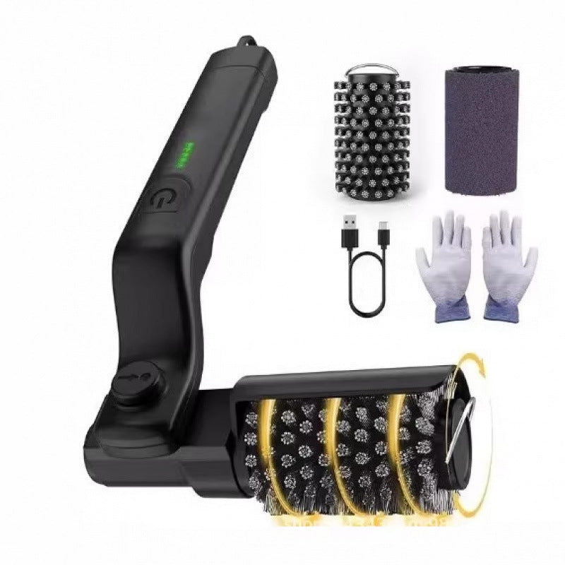 Electric barbecue brush
